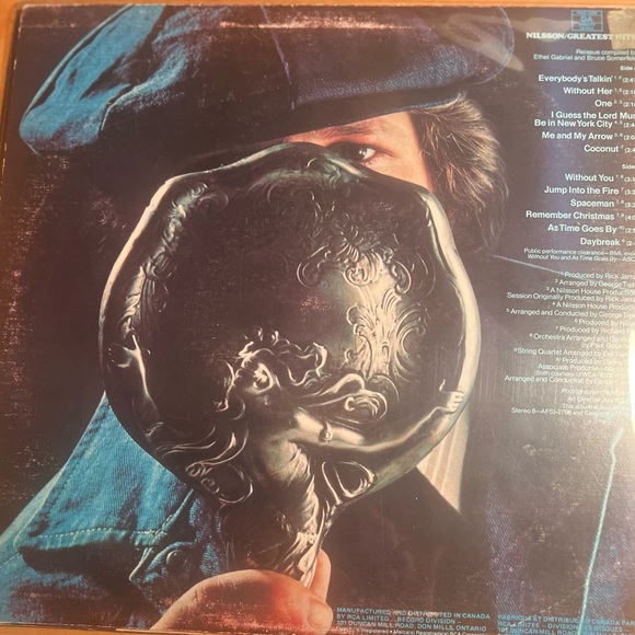 Nilsson Greatest hits Vinyl LP - Picture 2 of 2